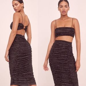 🍋For Love & Lemons | All That Glitters Skirt SOLD